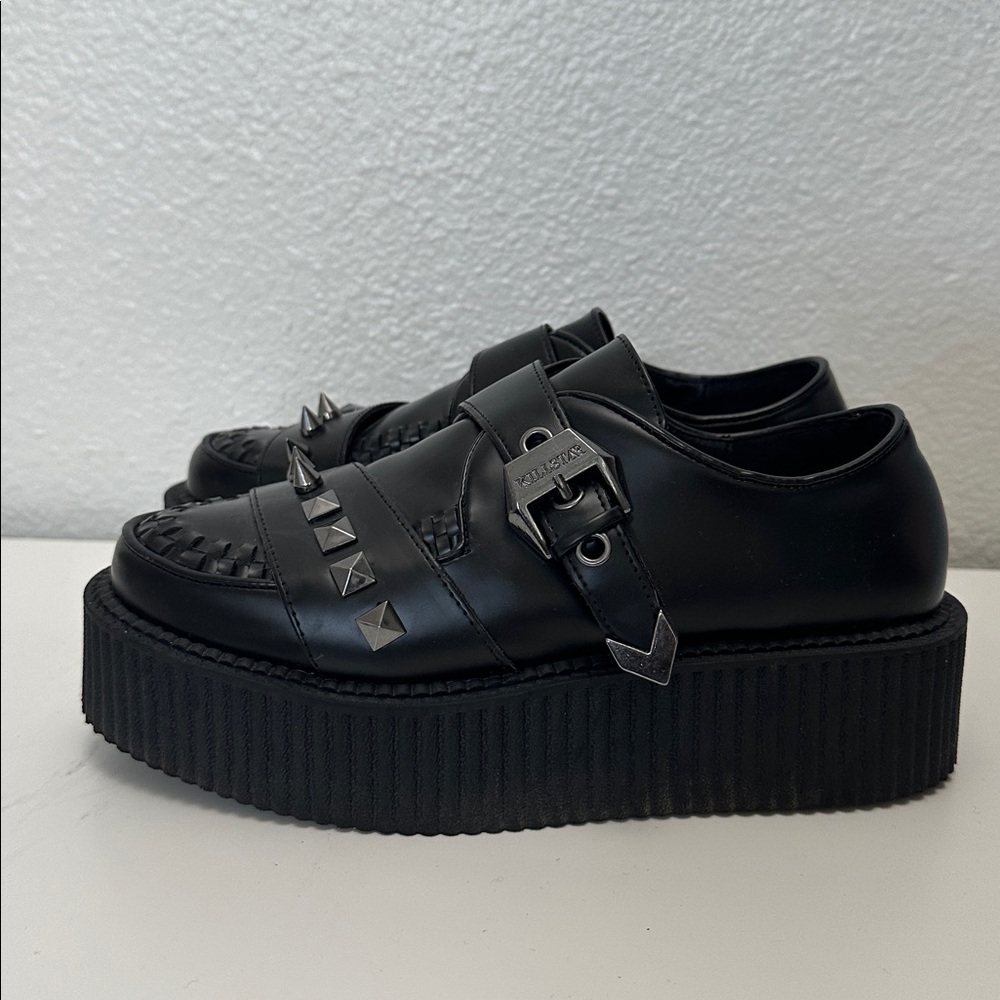 Killstar Black Studded Creepers